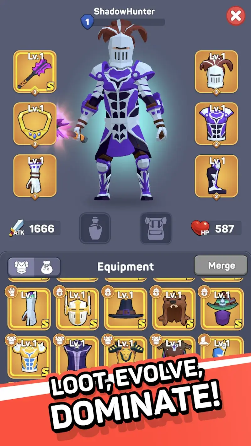 Hunter RPG Monster Slayer - screenshot 3