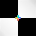 White Tiles : Magic Piano Game MOD APK icon