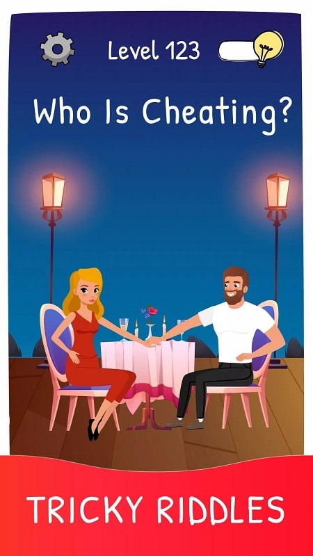 Who is 2 Brain Puzzle &amp; Chats APK - screenshot 3