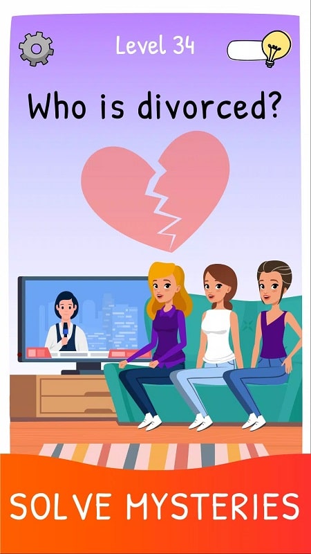 Who is 2 Brain Puzzle &amp; Chats APK - screenshot 4