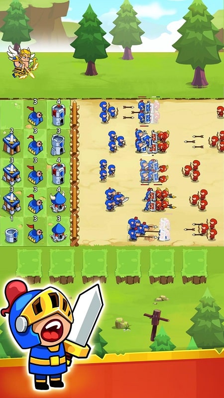 Merge Towers – Kingdom Defense APK - screenshot 3