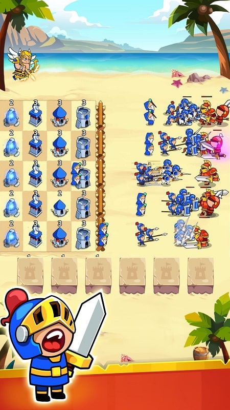 Merge Towers – Kingdom Defense APK - screenshot 4