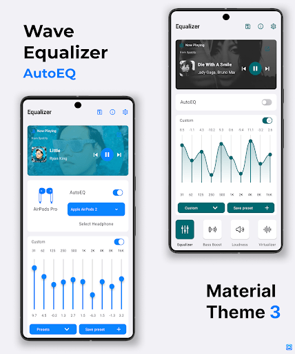 Wave Equalizer FX Bass Booster - screenshot 1