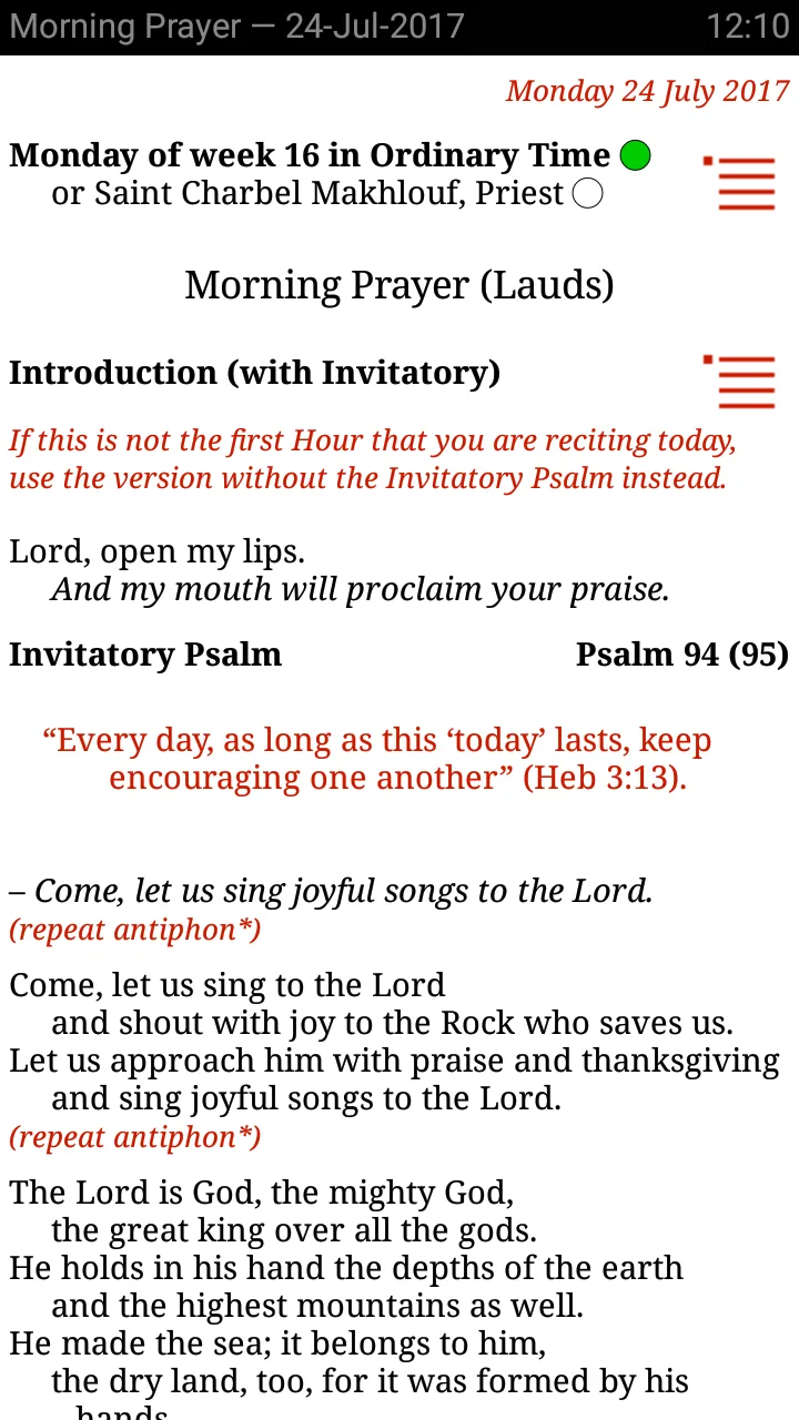 Universalis v2.212 APK (Full Version) - screenshot 1
