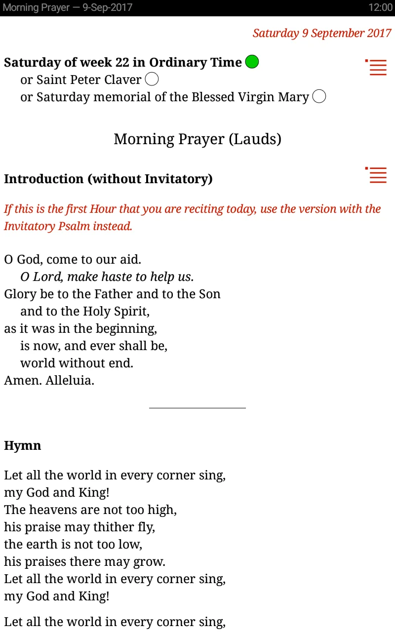 Universalis v2.212 APK (Full Version) - screenshot 5