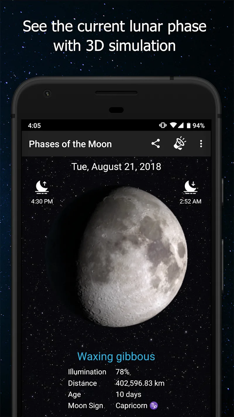 Phases of the Moon Pro - screenshot 1