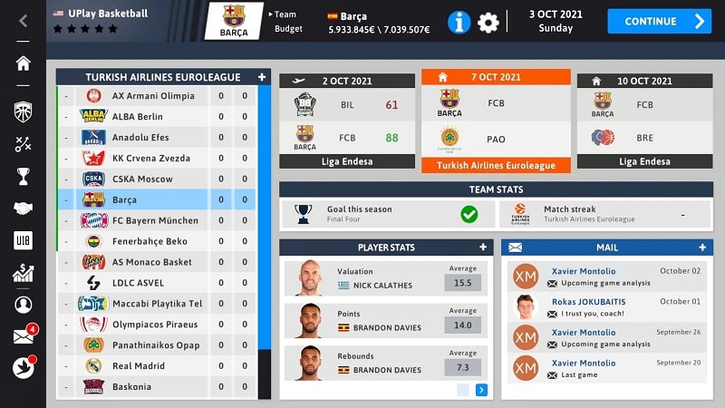 iBasketball Manager 23 - screenshot 4