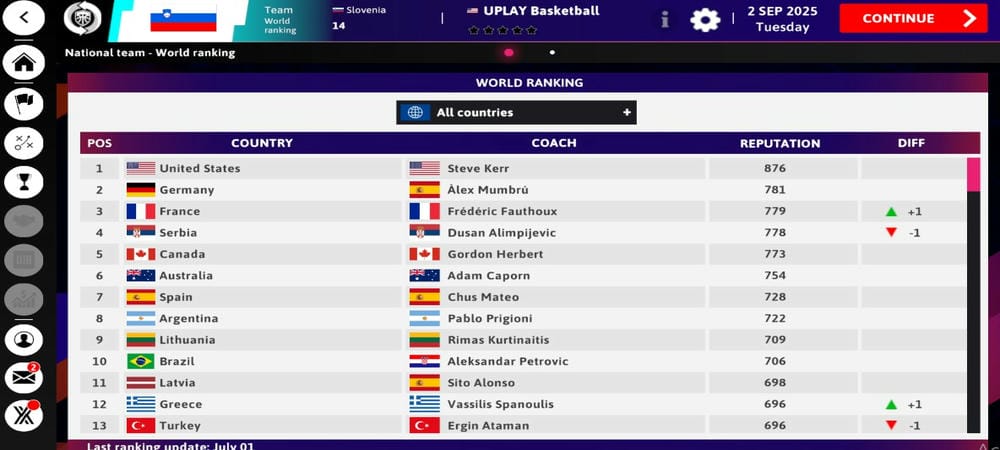 iBasketball Manager 26 - screenshot 1