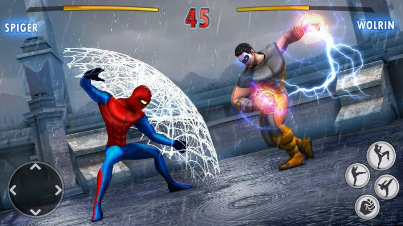 Superhero Kungfu Fighting Game - screenshot 1