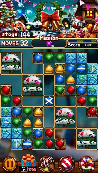 Jewel Snow Puzzle - screenshot 1