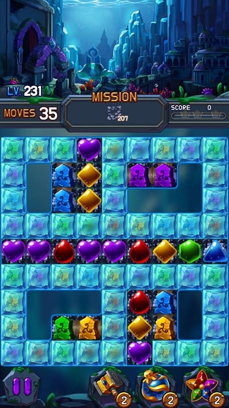 Jewel Water World APK - screenshot 2