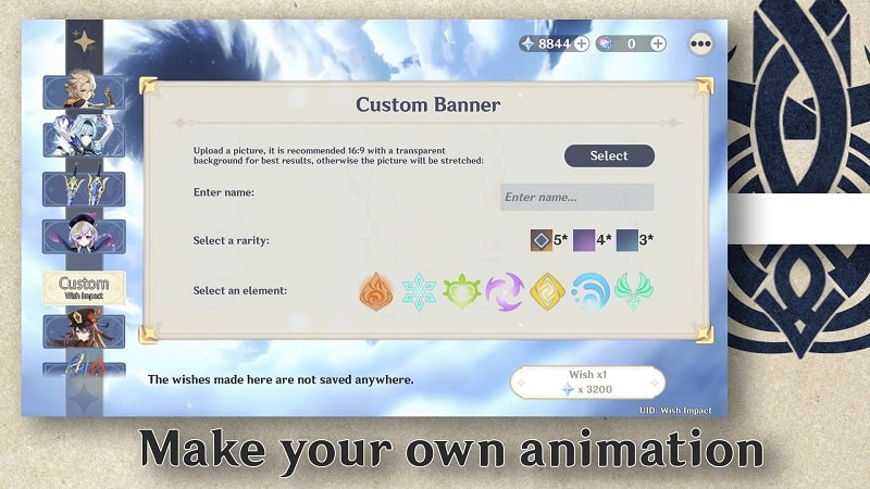 Wish Impact APK - screenshot 2