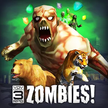 VDV MATCH 3 RPG: ZOMBIES! MOD APK icon