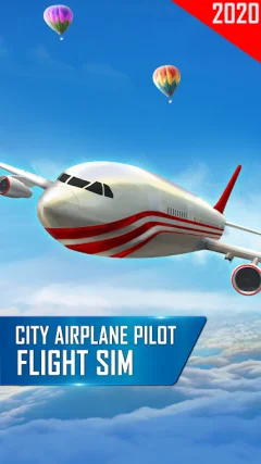 City Airplane Pilot Flight Sim - New Plane Games - screenshot 1