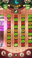 Flower Blossom Jam - A Match 3 Puzzle Game - screenshot 2