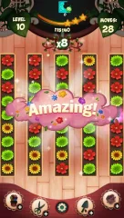 Flower Blossom Jam - A Match 3 Puzzle Game - screenshot 4