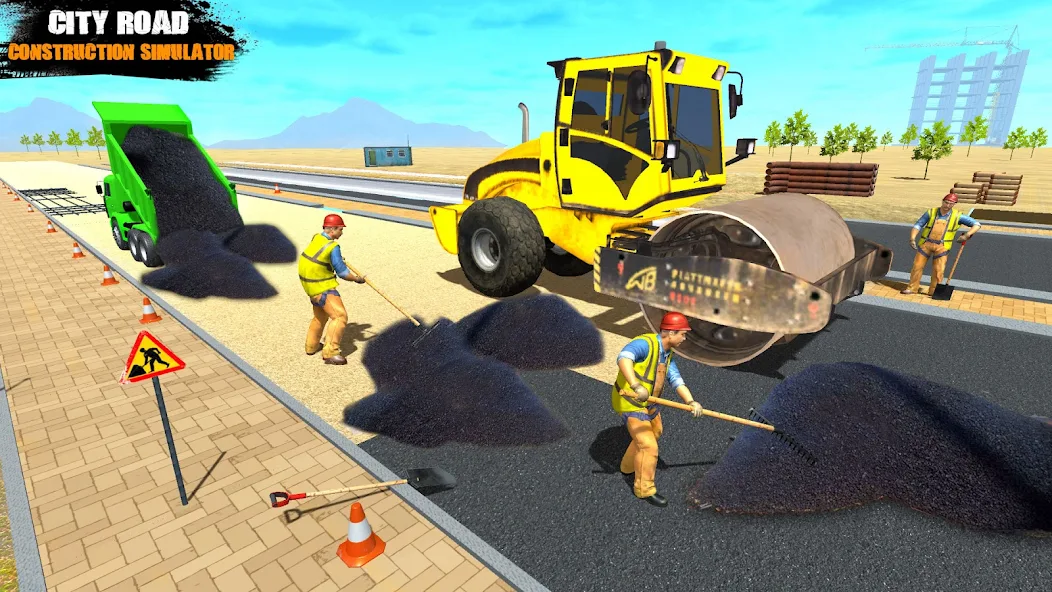 City Construction Road Builder - screenshot 3