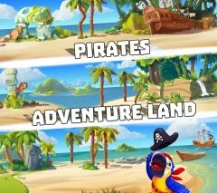 Jewel Pirate Digger Treasures - screenshot 1