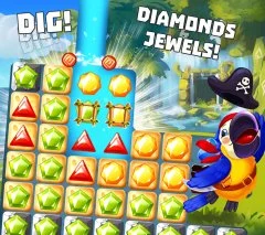 Jewel Pirate Digger Treasures - screenshot 4