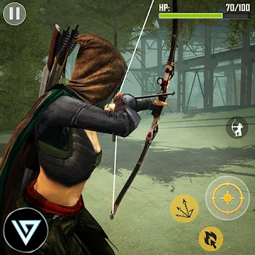 Ninja Archer Assassin FPS Shooter: 3D Offline Game MOD APK icon