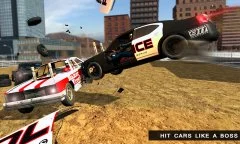 Police Demolition Derby Racing - screenshot 1