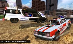Police Demolition Derby Racing - screenshot 2