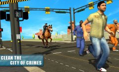 Police Horse Crime City Chase - screenshot 2