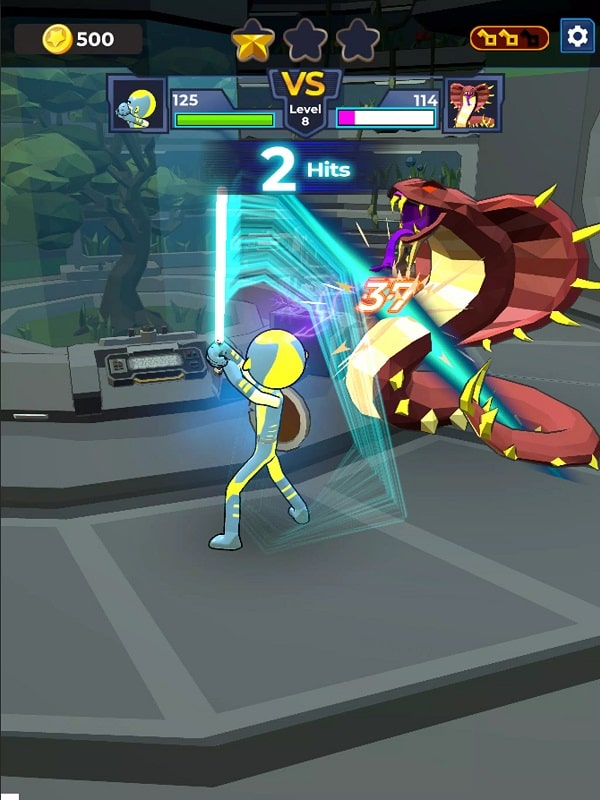 Supreme Saberman Stickman - screenshot 1