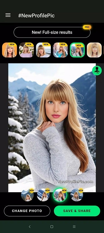 NewProfilePic APK - screenshot 2