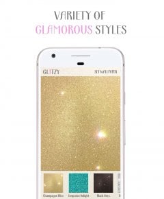 Glitzy - Real Glitter Live Wallpaper - screenshot 2