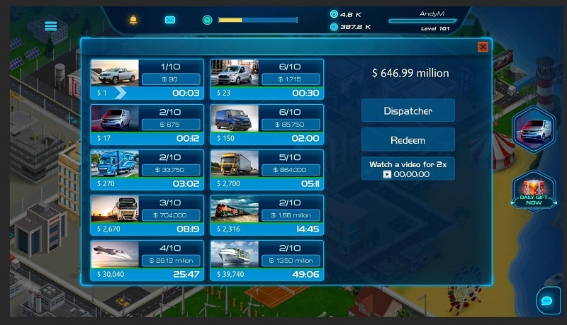 Virtual Truck Manager 2 Tycoon APK - screenshot 1