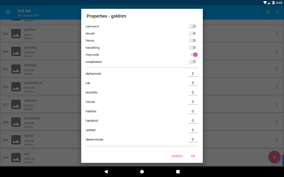 TXD Tool - screenshot 1