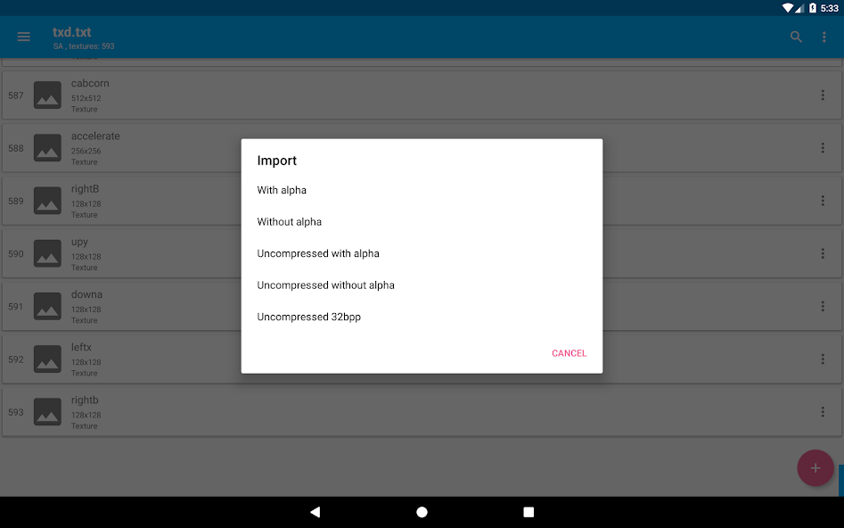 TXD Tool - screenshot 9
