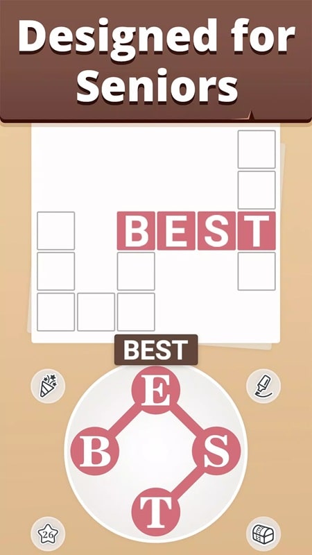 Vita Crossword for Seniors APK - screenshot 4