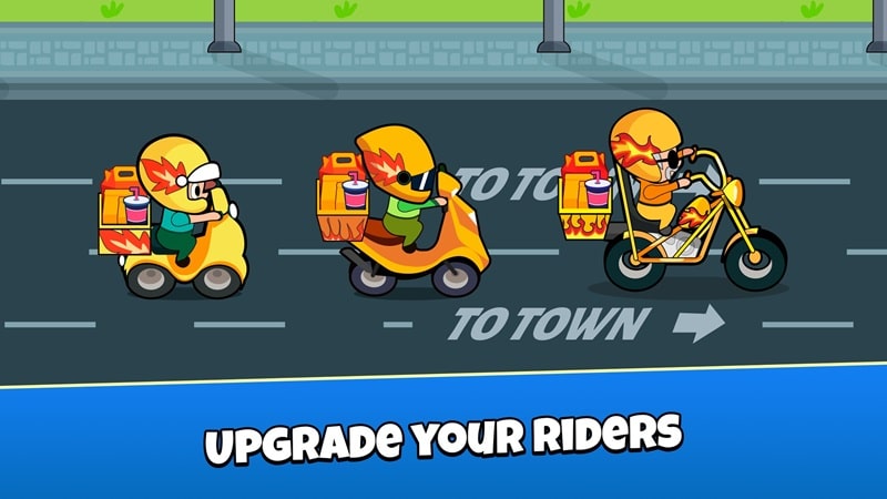 Idle Food Delivery Tycoon APK - screenshot 3
