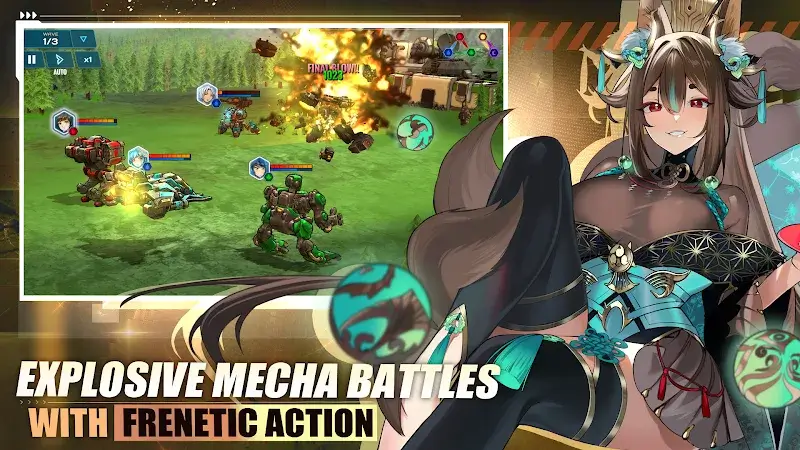 Epic Mecha Girls Anime Games - screenshot 5