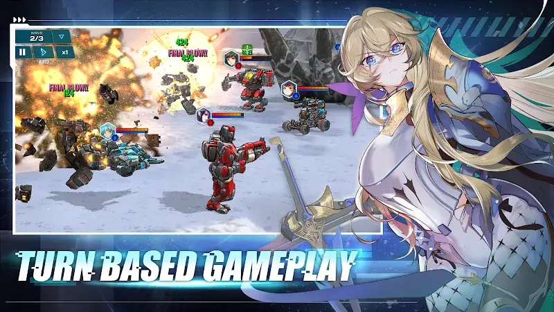 Epic Mecha Girls Anime Games - screenshot 6