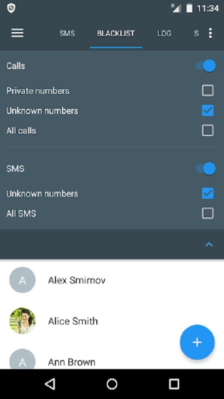 Calls Blacklist PRO APK - screenshot 3
