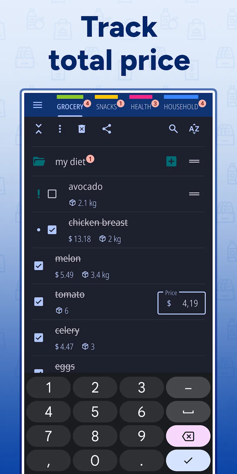 Shopping List - Enchan Li - screenshot 6