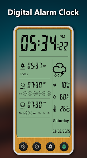Alarm clock Pro - screenshot 1