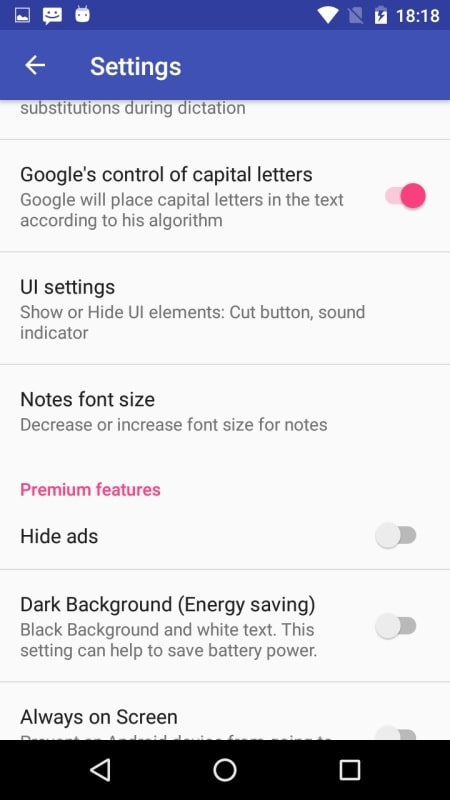 Voice Notebook speech to text APK - screenshot 4