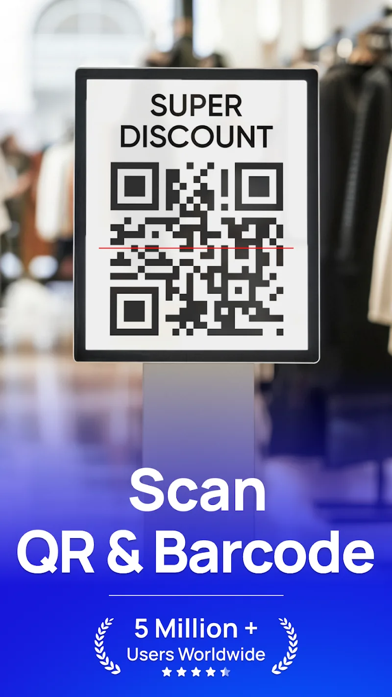 QR Code Scanner Barcode Reader - screenshot 1