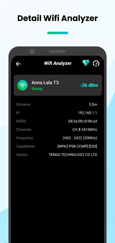 Speed Test &amp; Wifi Analyzer APK - screenshot 5