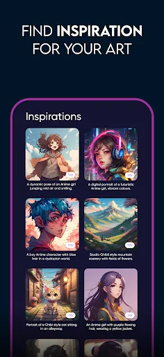 Genie Anime AI Art Generator APK 1.4.2 for Android - screenshot 6