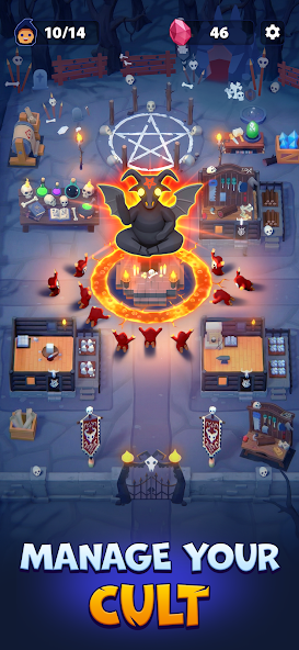 Idle Cult Empire - Evil Tycoon - screenshot 1