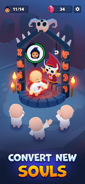 Idle Cult Empire - Evil Tycoon - screenshot 2