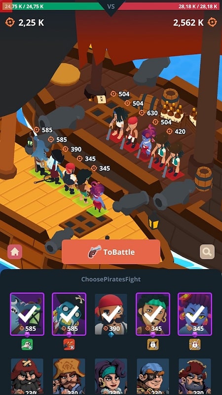 Idle Pirates – Ship Simulator APK - screenshot 2