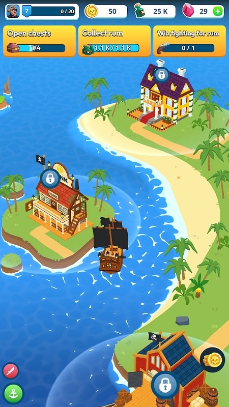Idle Pirates – Ship Simulator APK - screenshot 3