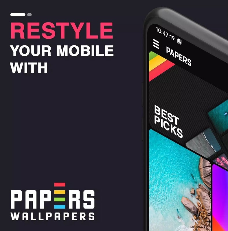 PAPERS Wallpapers APK - screenshot 3