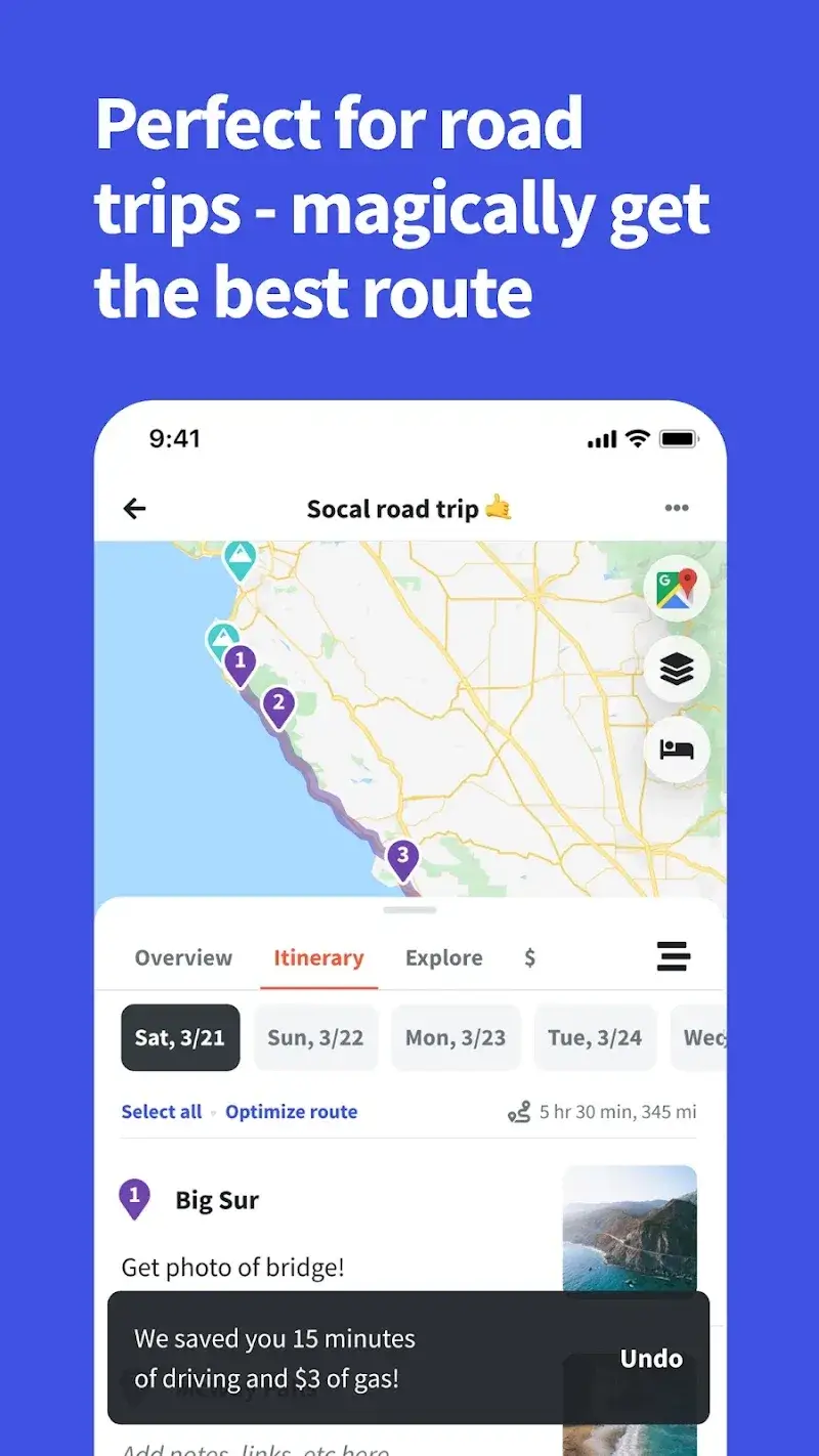 Wanderlog - screenshot 3
